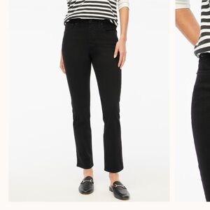 J. Crew Essential straight jean in all-day stretch black